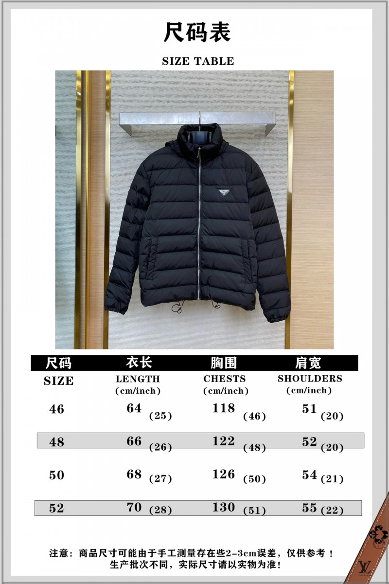 Prada Triangle Label Down Jacket 9