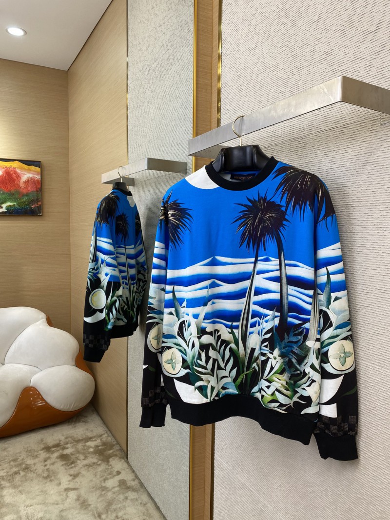 LV Tropical Rainforest Crew Neck Sweatshirt 2