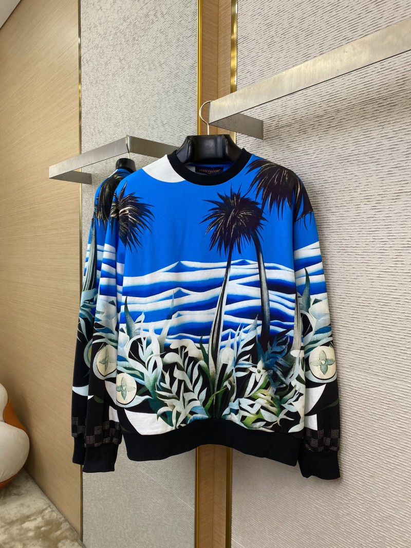 LV Tropical Rainforest Crew Neck Sweatshirt 4