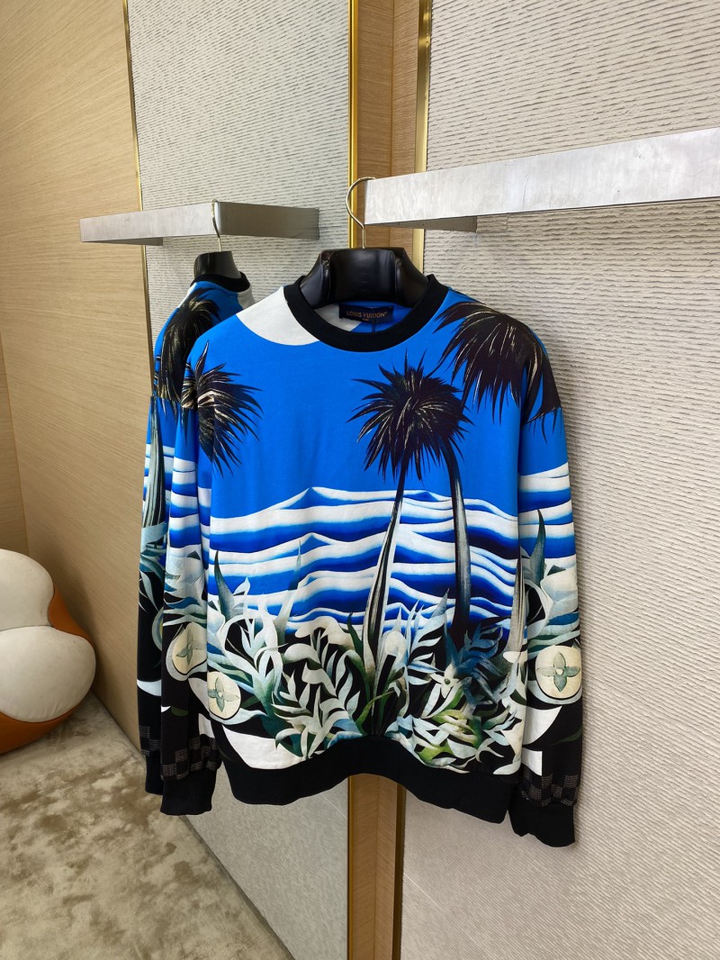 LV Tropical Rainforest Crew Neck Sweatshirt 6