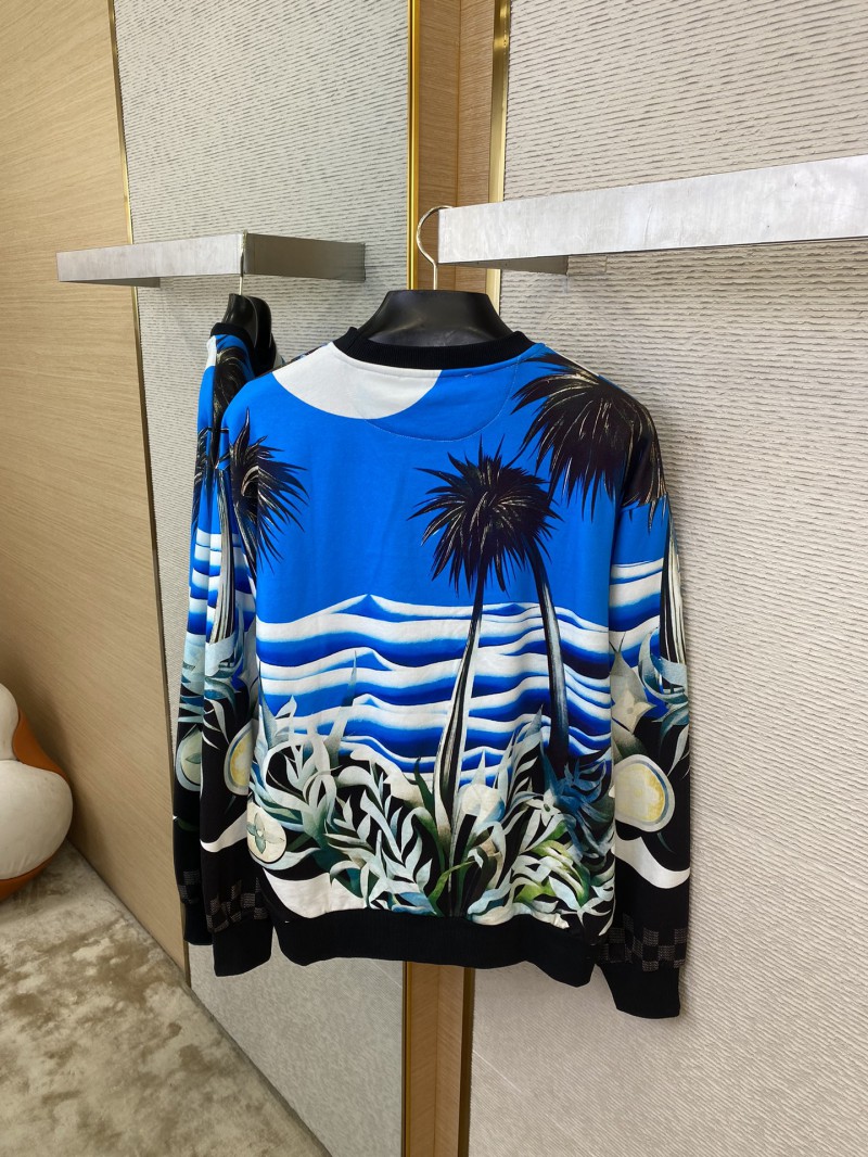 LV Tropical Rainforest Crew Neck Sweatshirt 7