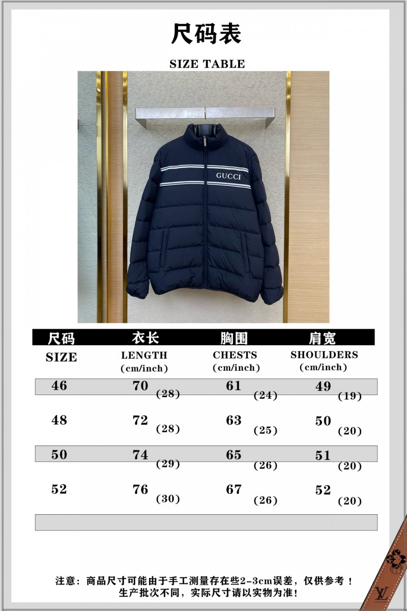 Gucci Alphabet Down Jacket 8