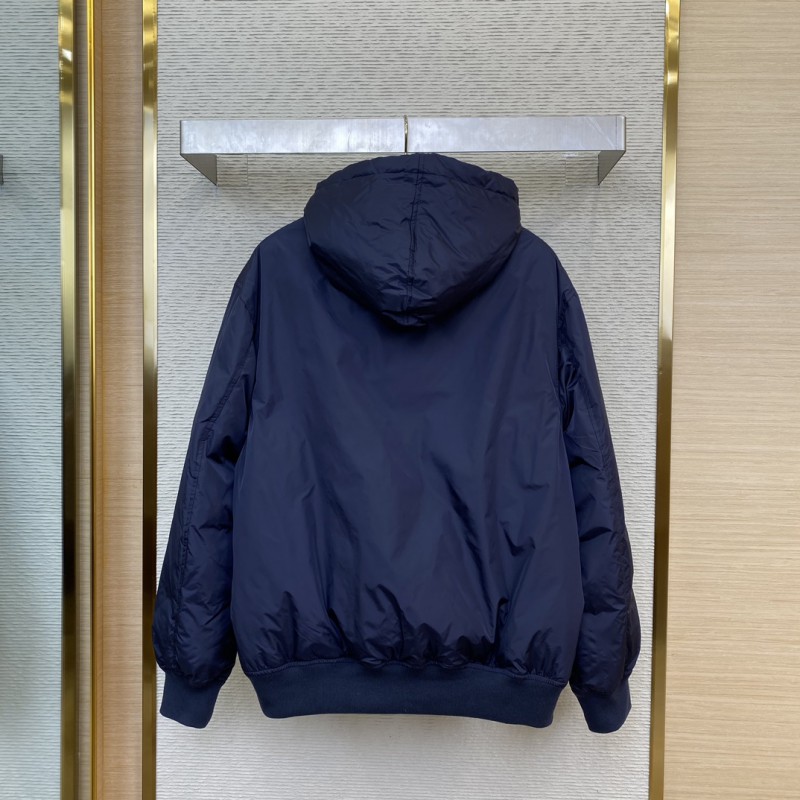 Prada Hooded Zip Down Jacket 1