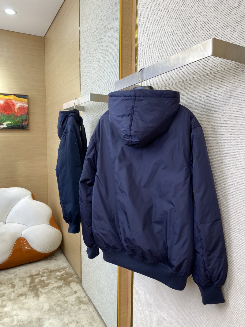 Prada Hooded Zip Down Jacket 3