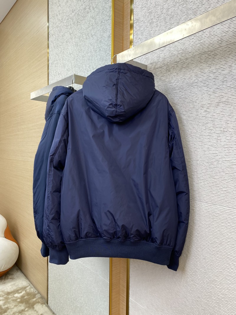 Prada Hooded Zip Down Jacket 5