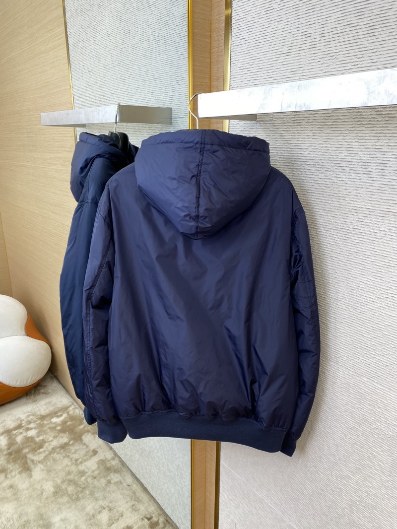 Prada Hooded Zip Down Jacket 7