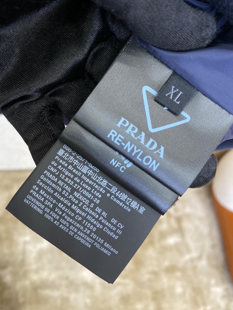 Prada Hooded Zip Down Jacket 8