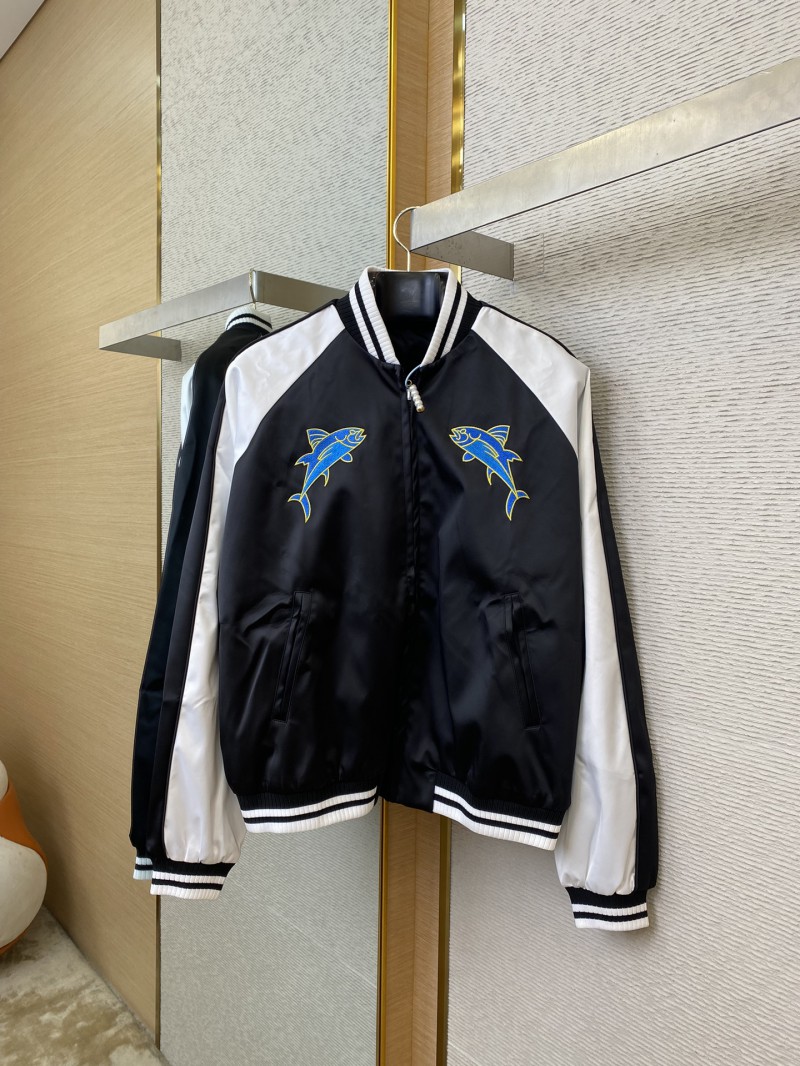 LV Embroidered Jacket Coat 4