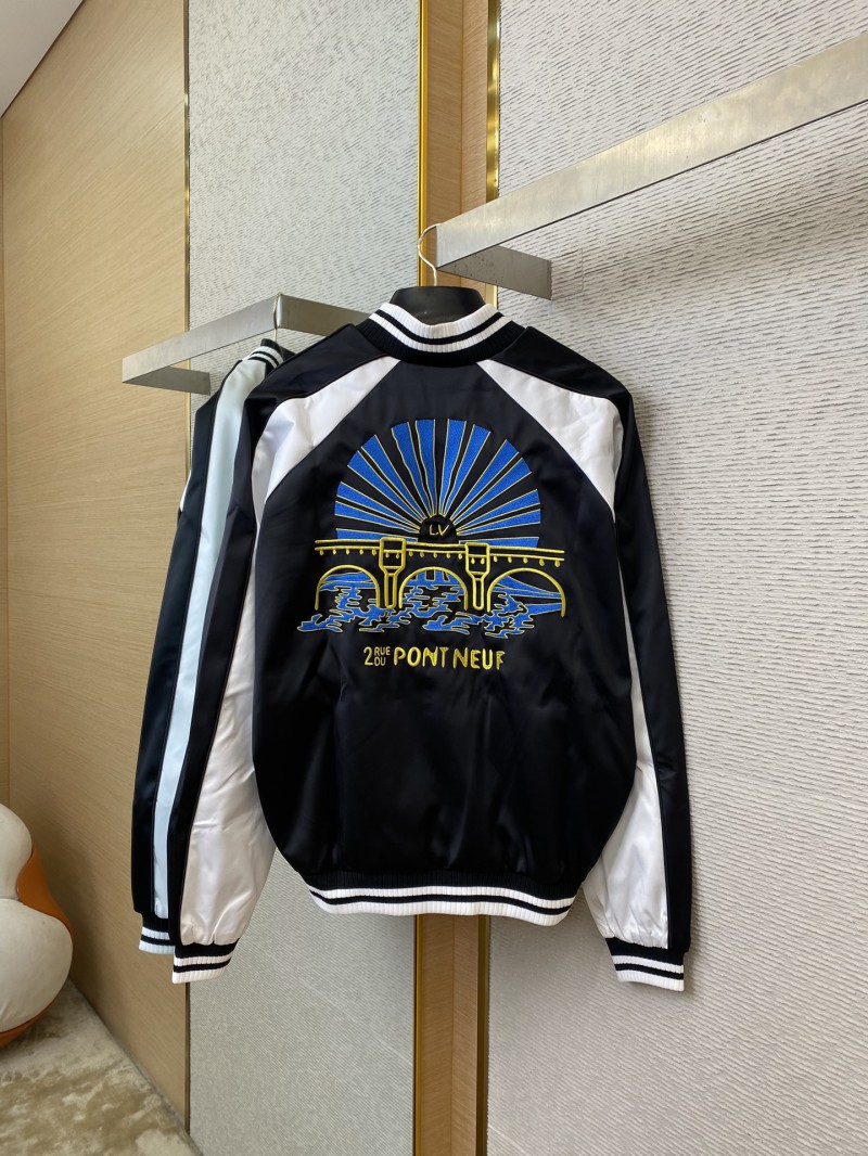 LV Embroidered Jacket Coat 5