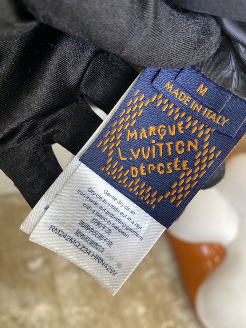 LV Embroidered Jacket Coat 8