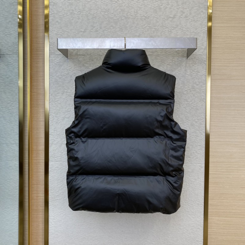 Prada Triangle Label Down Vest 1