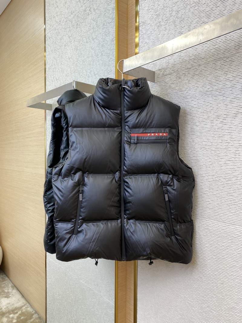 Prada Triangle Label Down Vest 4