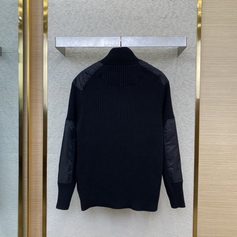 Prada Nylon Pocket Knit Jacket 1