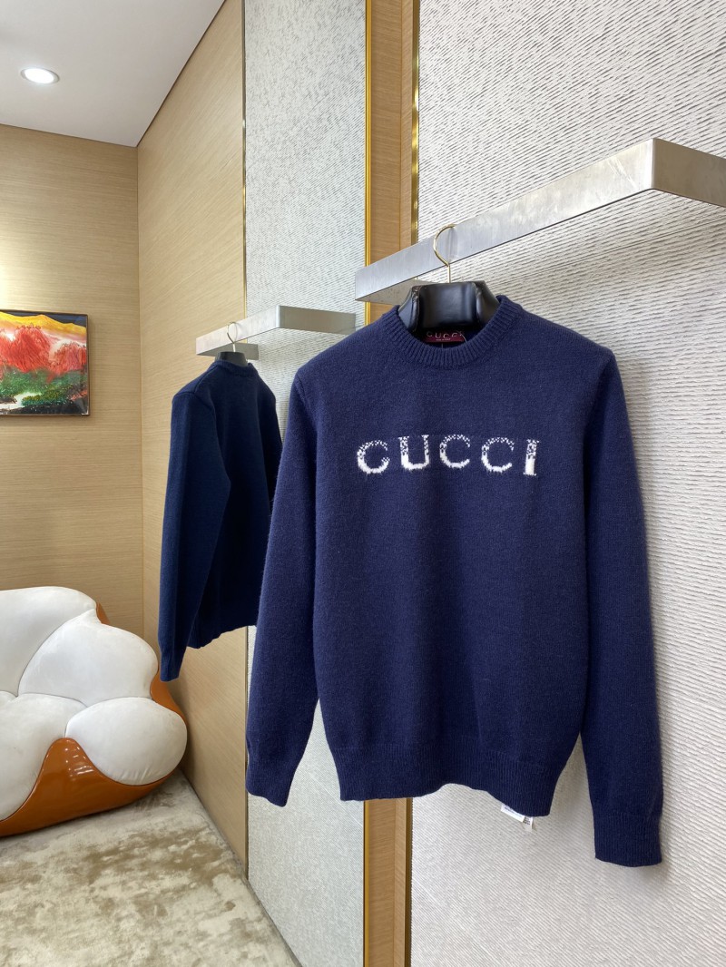 Gucci Letter Appliqu?? Crew Neck Knit 2