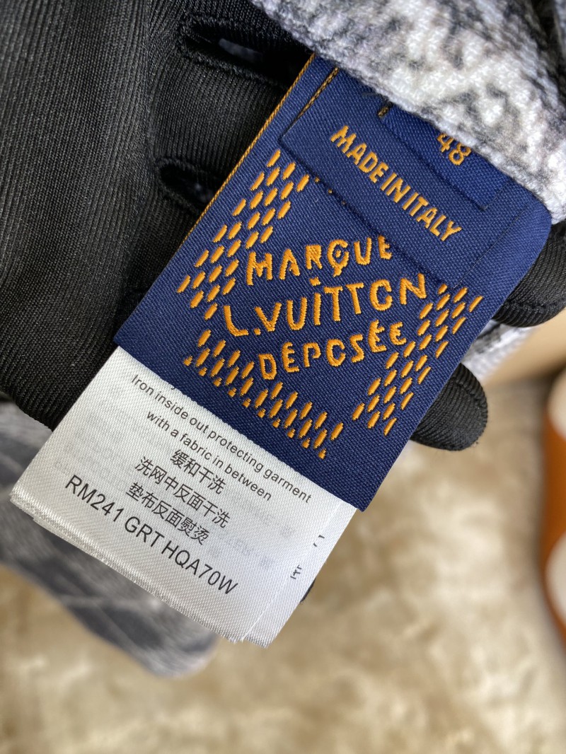 LV Lattice Design Button Down Blazer 7