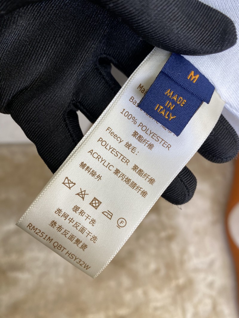LV Block Colour Block Long Sleeve Fleece Feel Jacket 8
