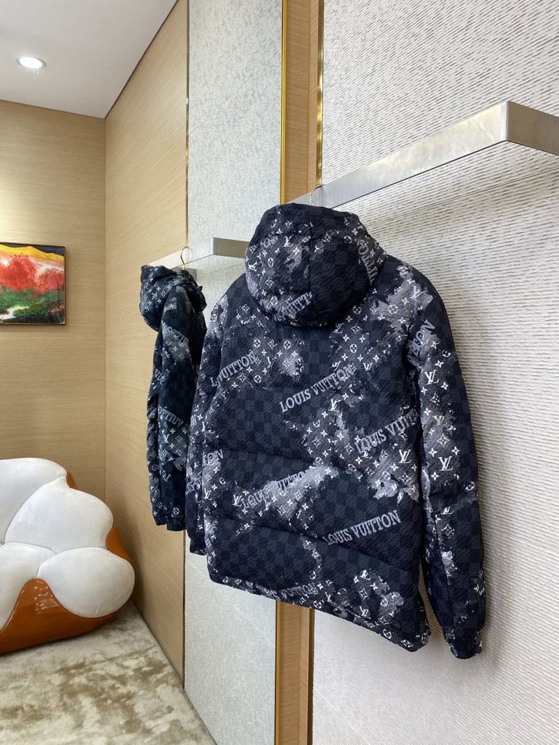 LV Destruction Printed Down Jacket 2