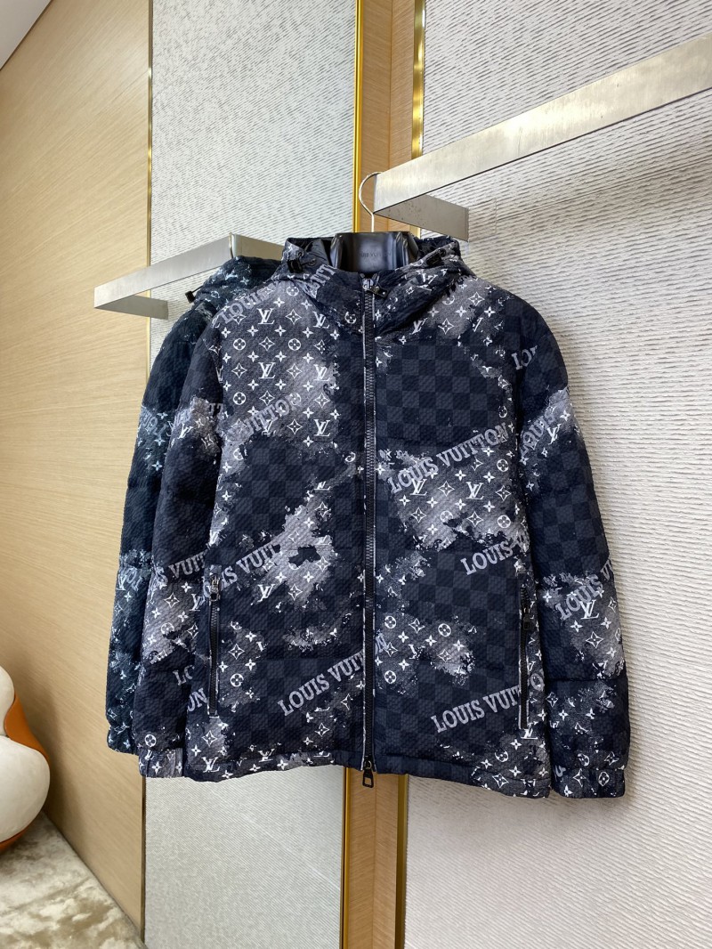 LV Destruction Printed Down Jacket 3