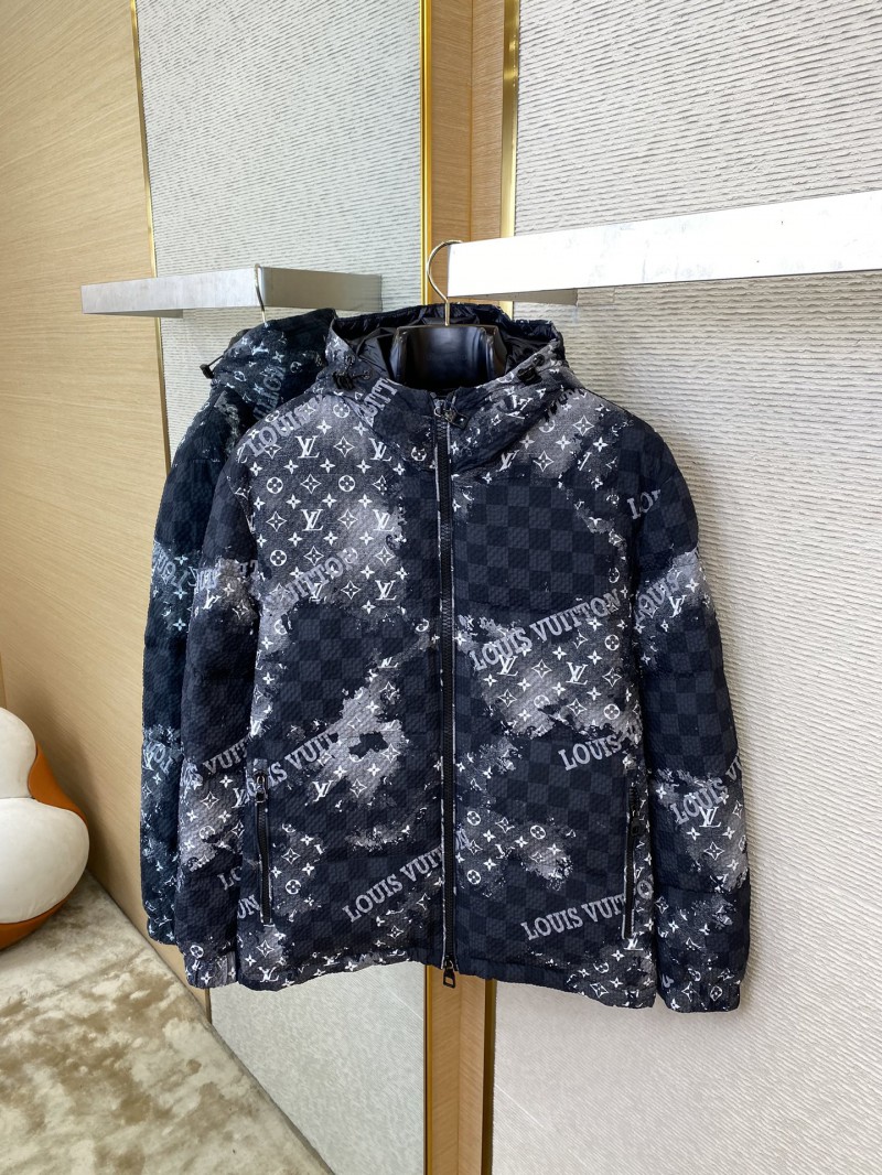 LV Destruction Printed Down Jacket 5
