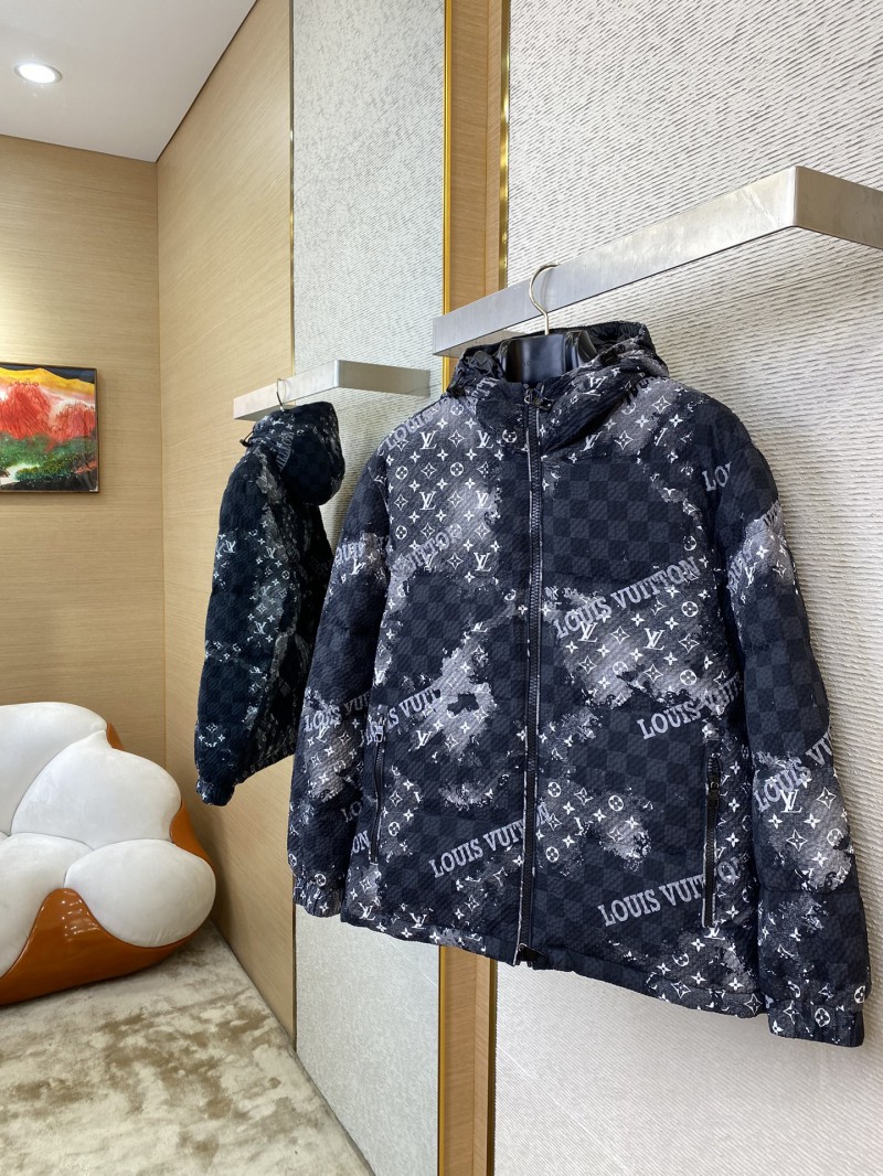 LV Destruction Printed Down Jacket 6