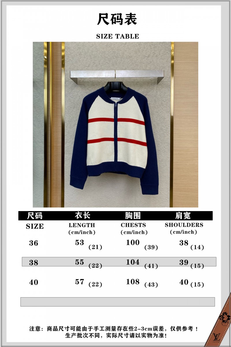Dior monogrammed knitted cardigan in navy blue 9