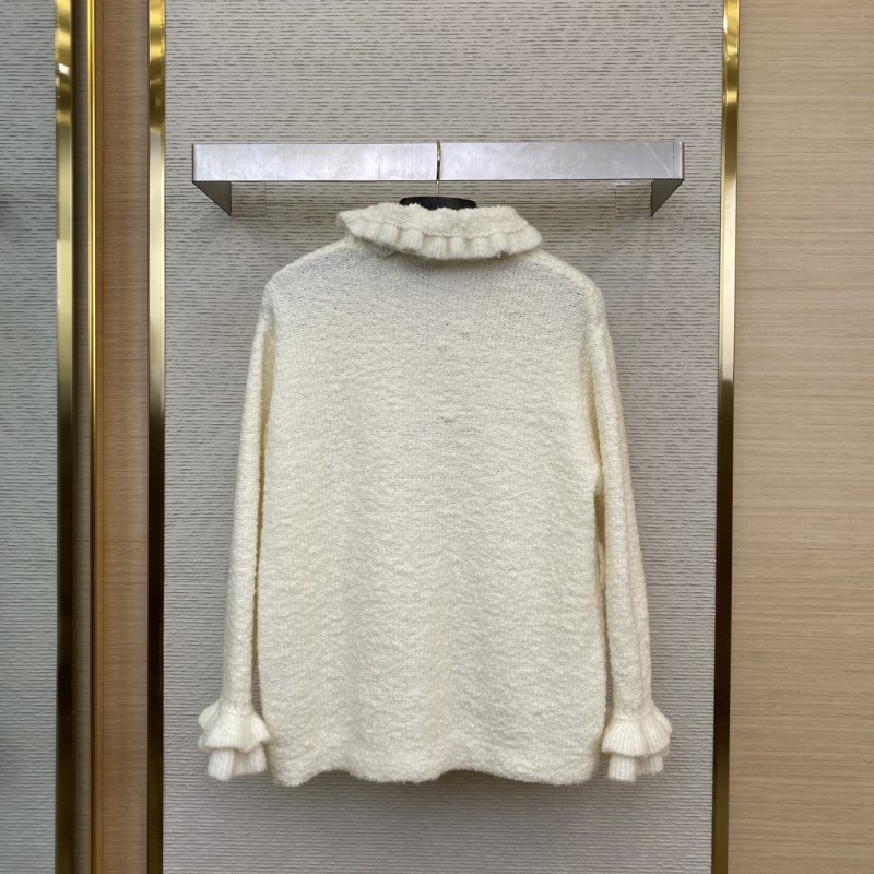 Chanel Floral Sleeve Knit 1