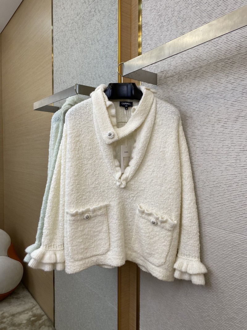 Chanel Floral Sleeve Knit 4