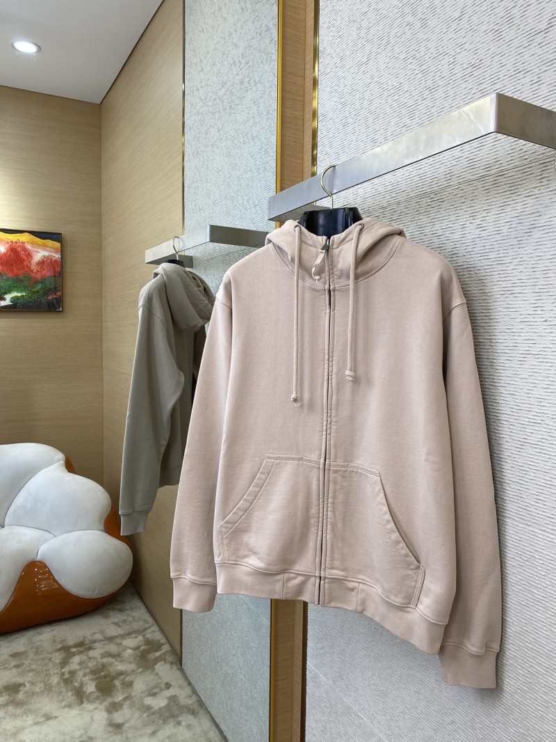 Maison Margiela Digital Embroidered Hooded Zip-Up Jacket 2