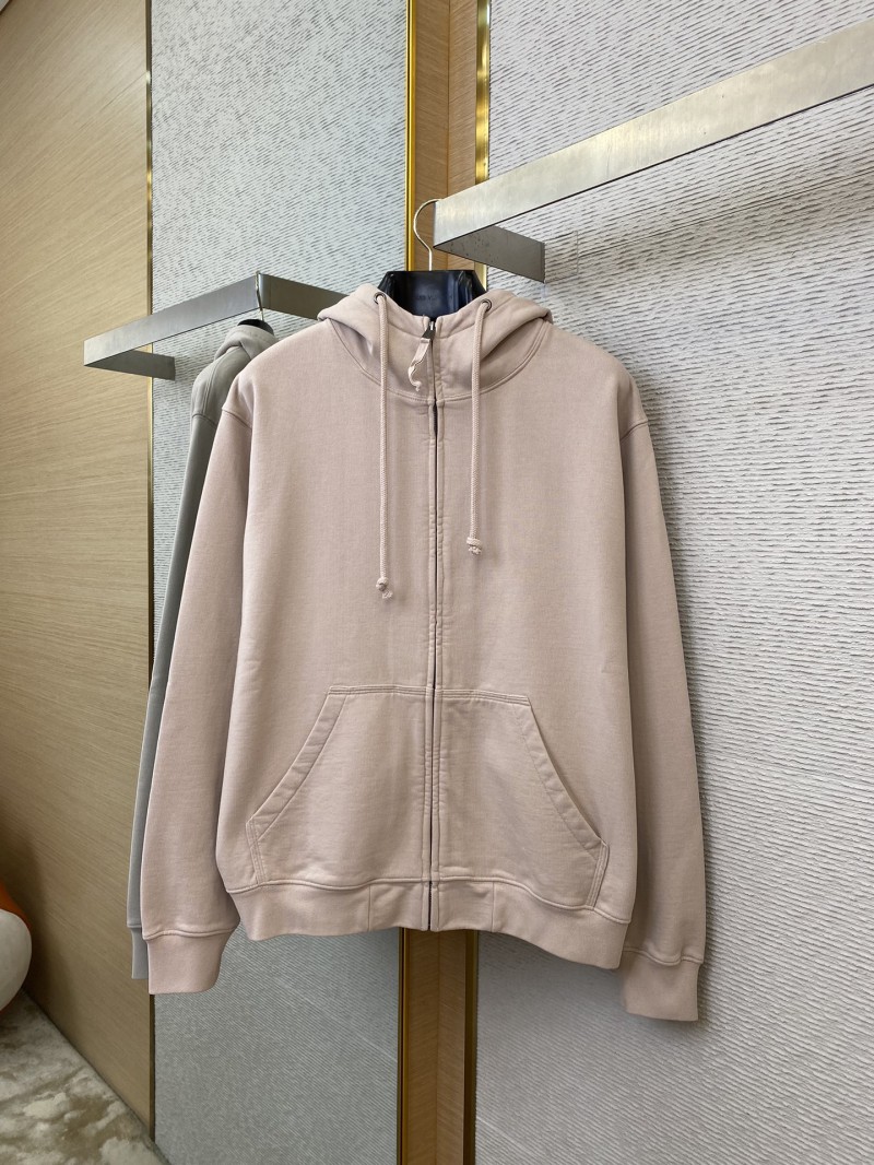 Maison Margiela Digital Embroidered Hooded Zip-Up Jacket 4