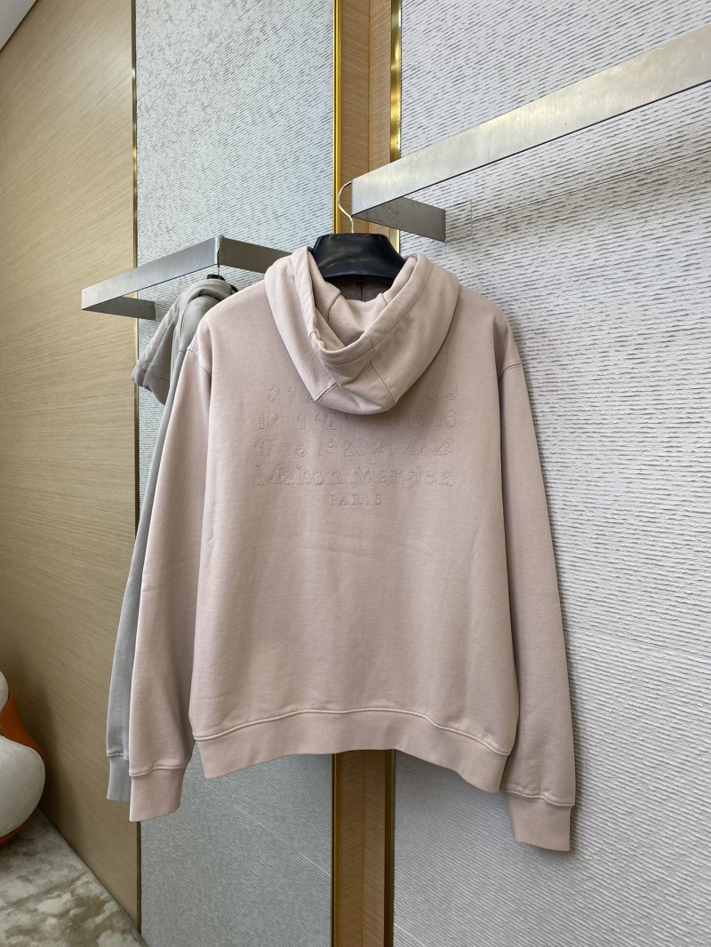 Maison Margiela Digital Embroidered Hooded Zip-Up Jacket 5
