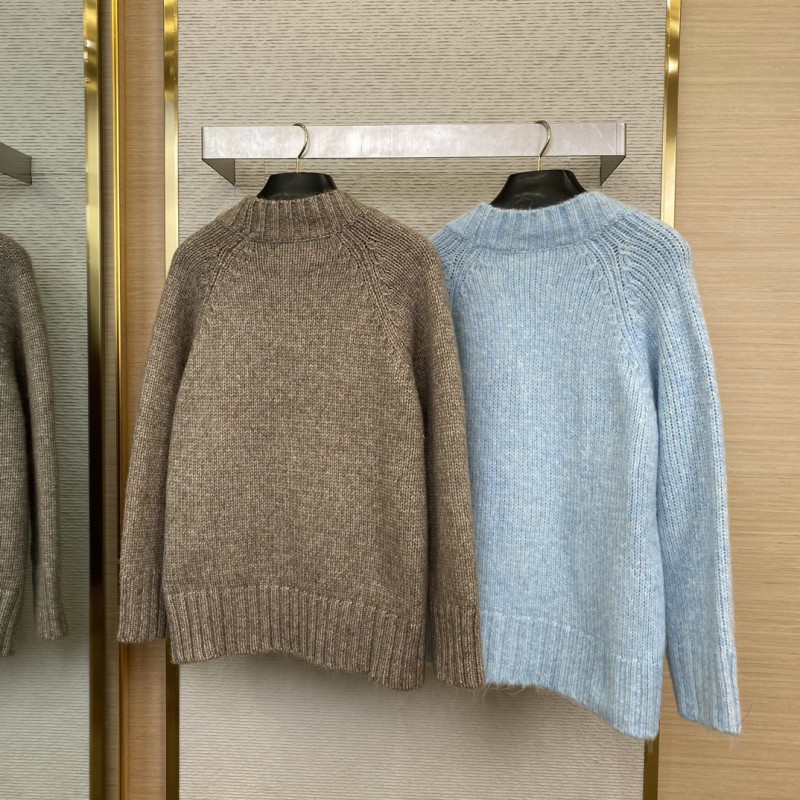 Maison Margiela Knitted Cardigan Jacket Brown 1
