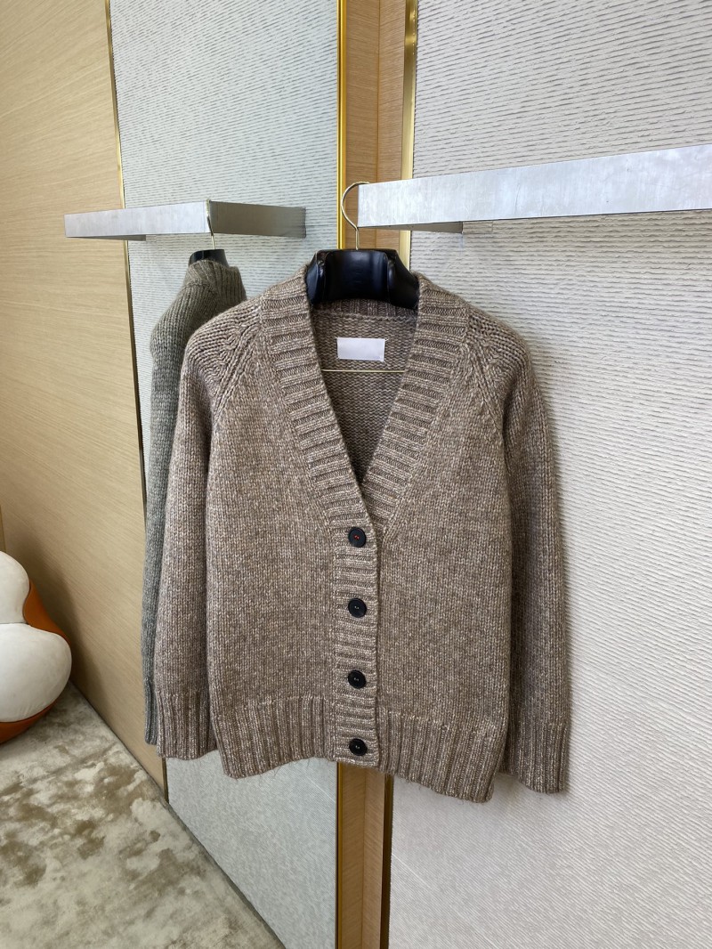 Maison Margiela Knitted Cardigan Jacket Brown 6
