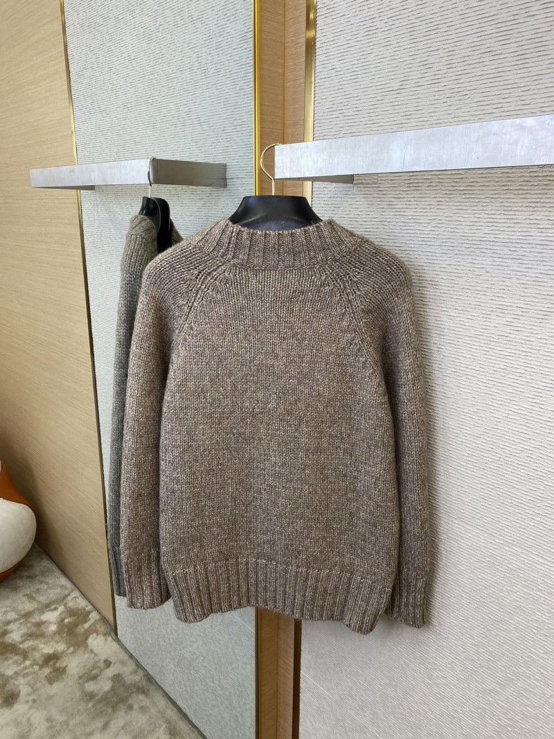 Maison Margiela Knitted Cardigan Jacket Brown 7