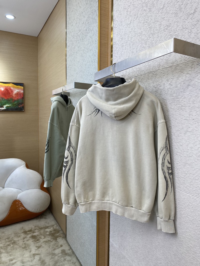 Balenciaga Printed Hooded Sweatshirt Jacket 3