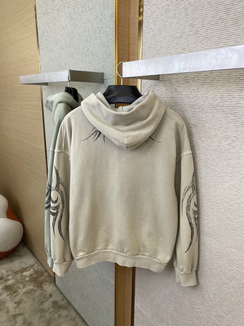 Balenciaga Printed Hooded Sweatshirt Jacket 7