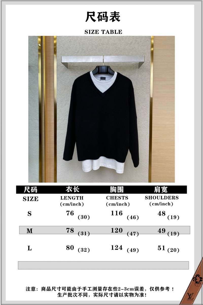 Balenciaga Layered Rubber Label Sweater 9