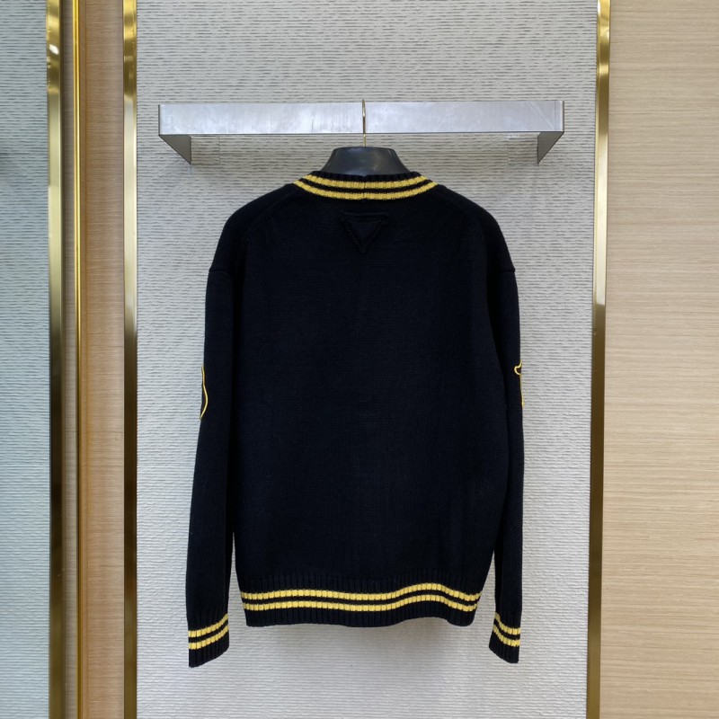 Prada Octopus Wool Knit Cardigan 1