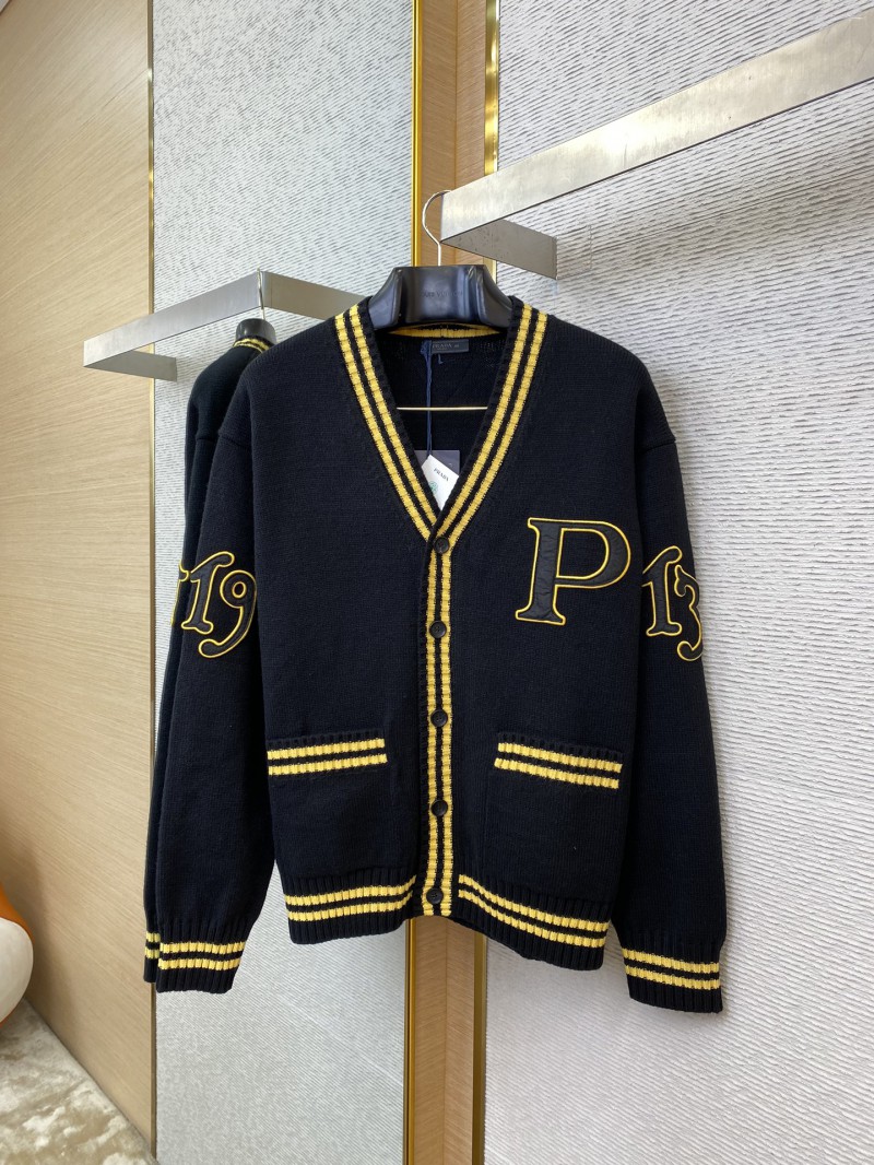 Prada Octopus Wool Knit Cardigan 4