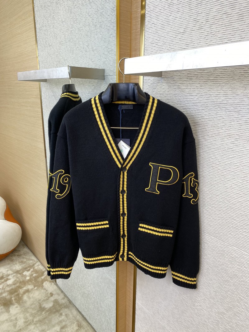 Prada Octopus Wool Knit Cardigan 6
