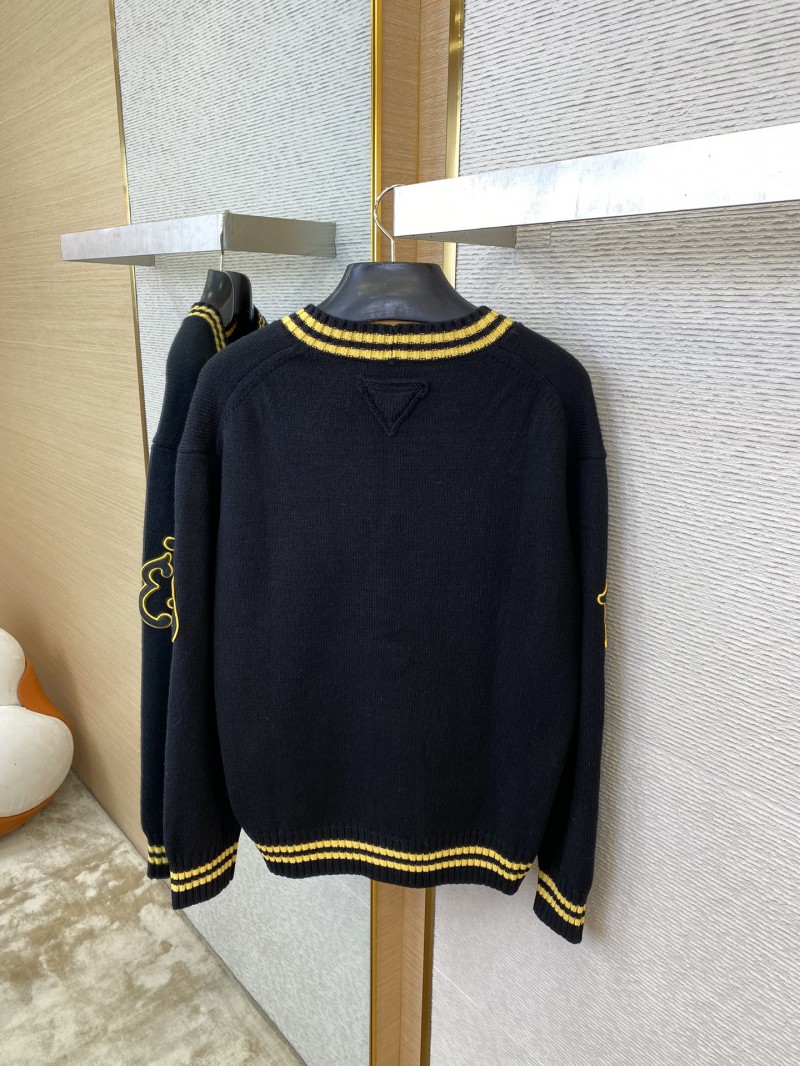 Prada Octopus Wool Knit Cardigan 7