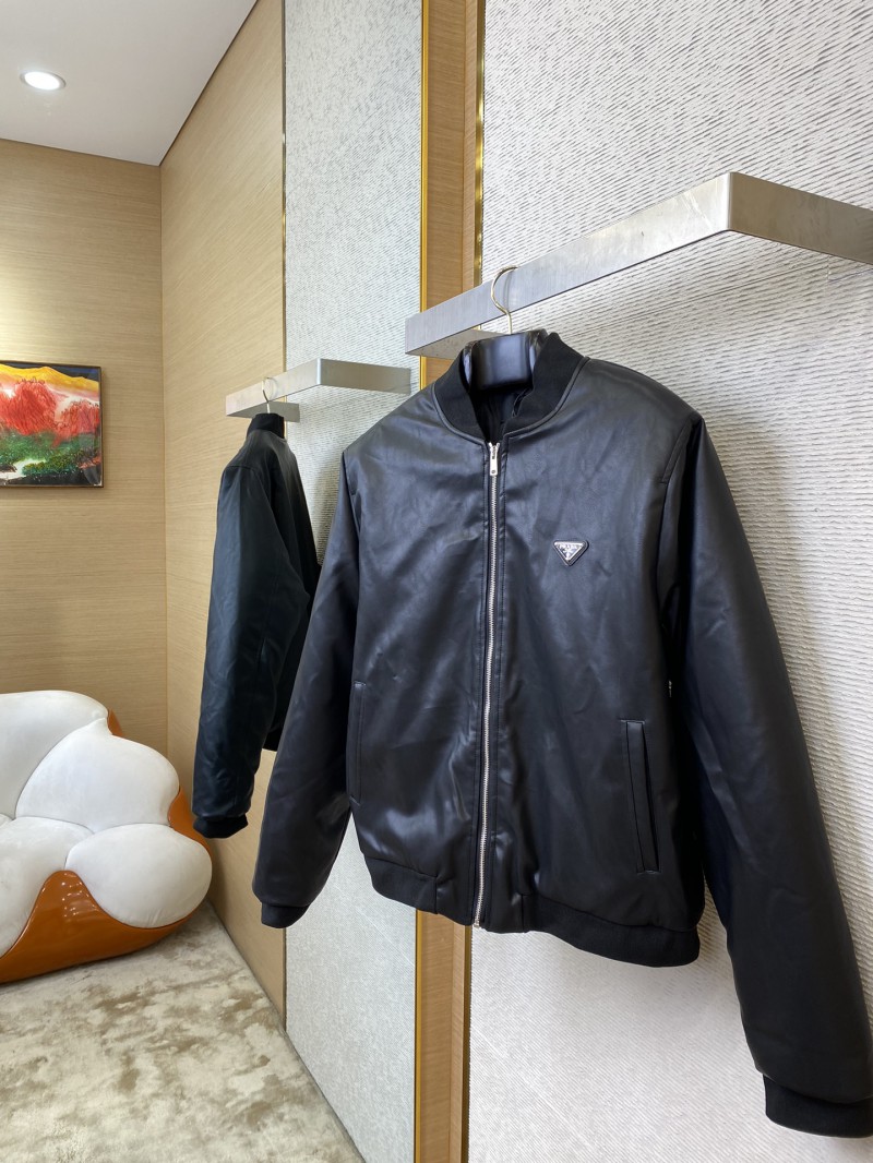 Prada Lambskin Jacket Coat 2