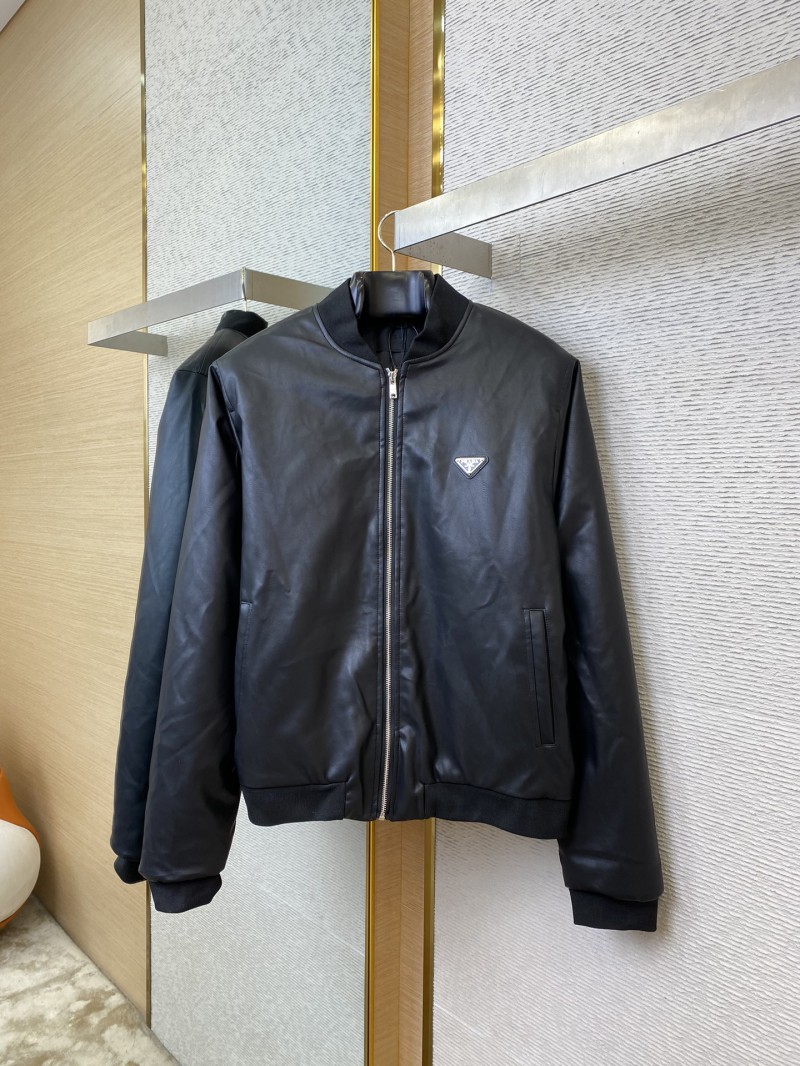 Prada Lambskin Jacket Coat 4