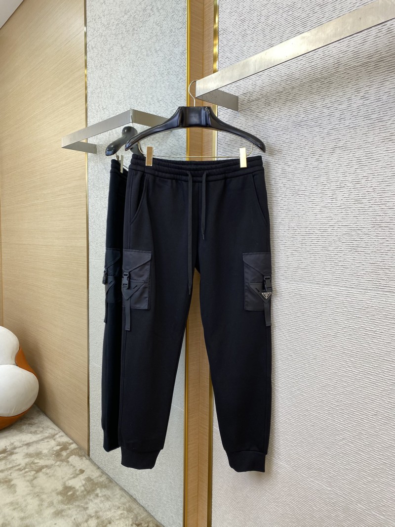 Prada Triangle Label Casual Suit Sweatpants 4