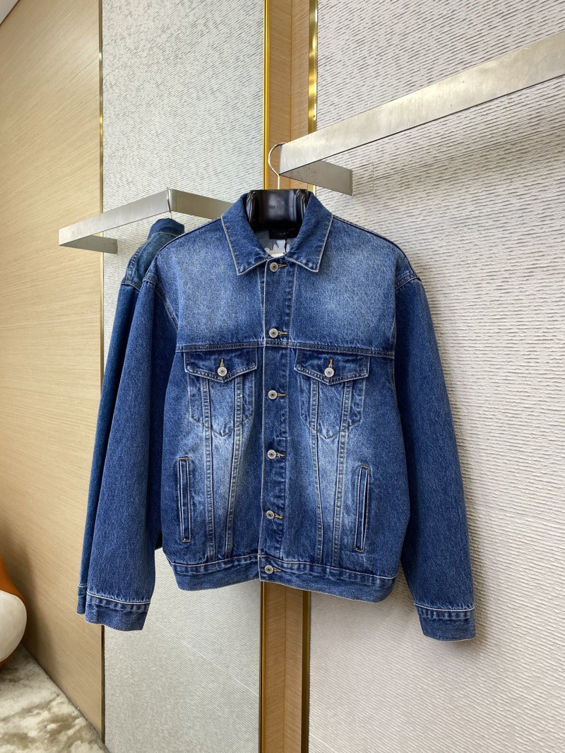 Balenciaga Embroidered Denim Jacket 4