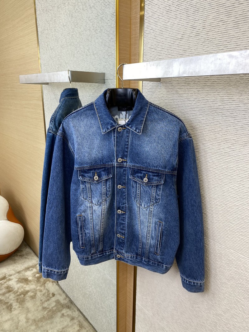 Balenciaga Embroidered Denim Jacket 6