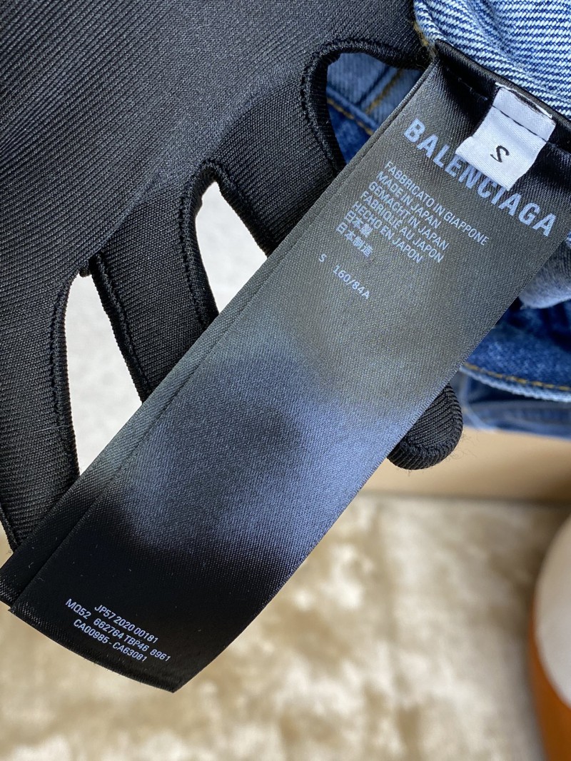 Balenciaga Embroidered Denim Jacket 8
