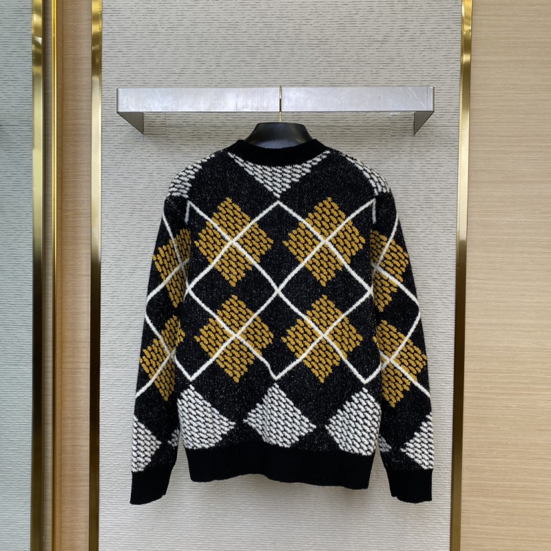 LV Square Letter Clash Sweater Pullover 1