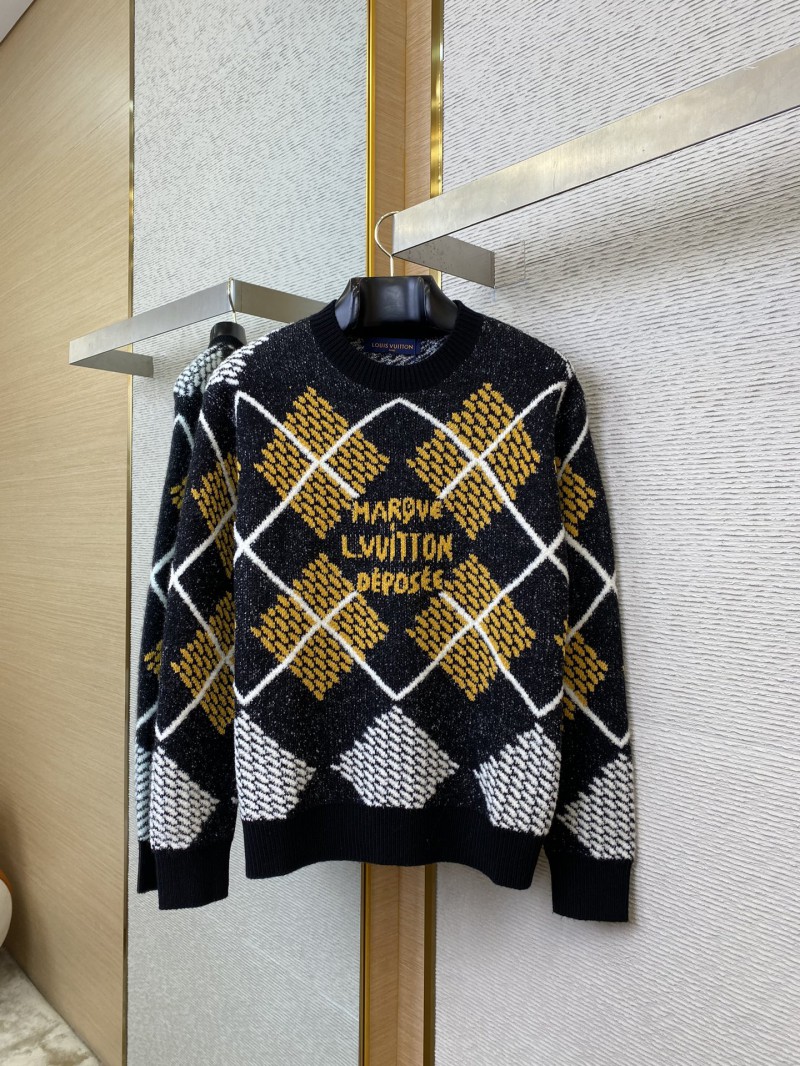 LV Square Letter Clash Sweater Pullover 4