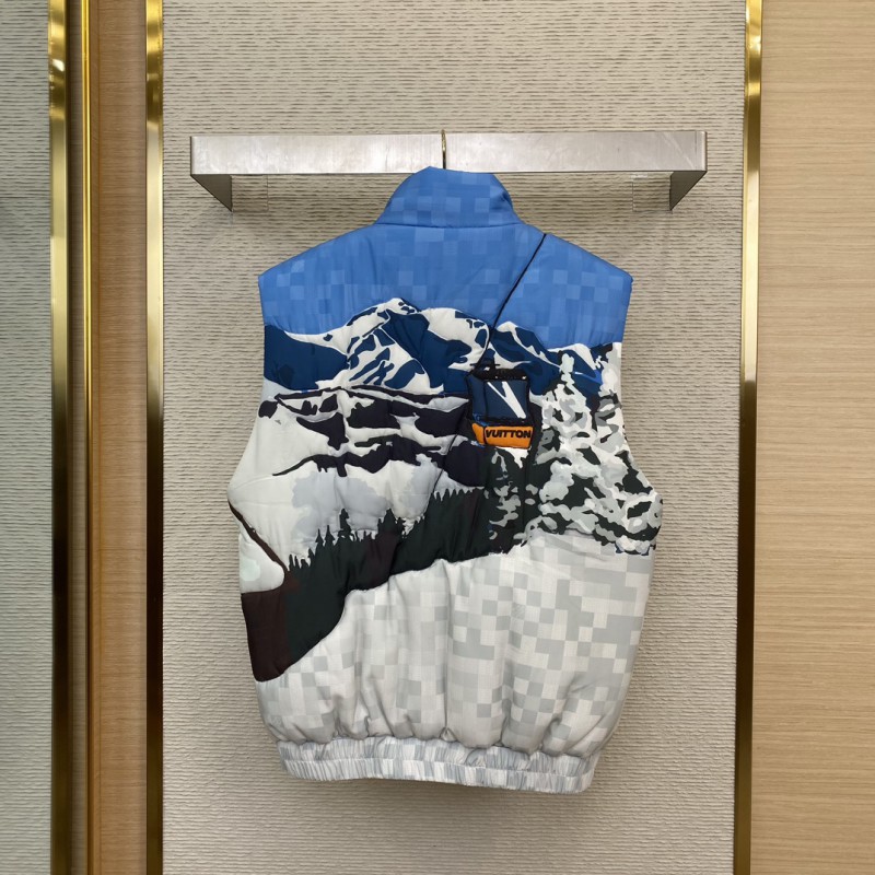 LV Ski Cotton Vest Jacket 1