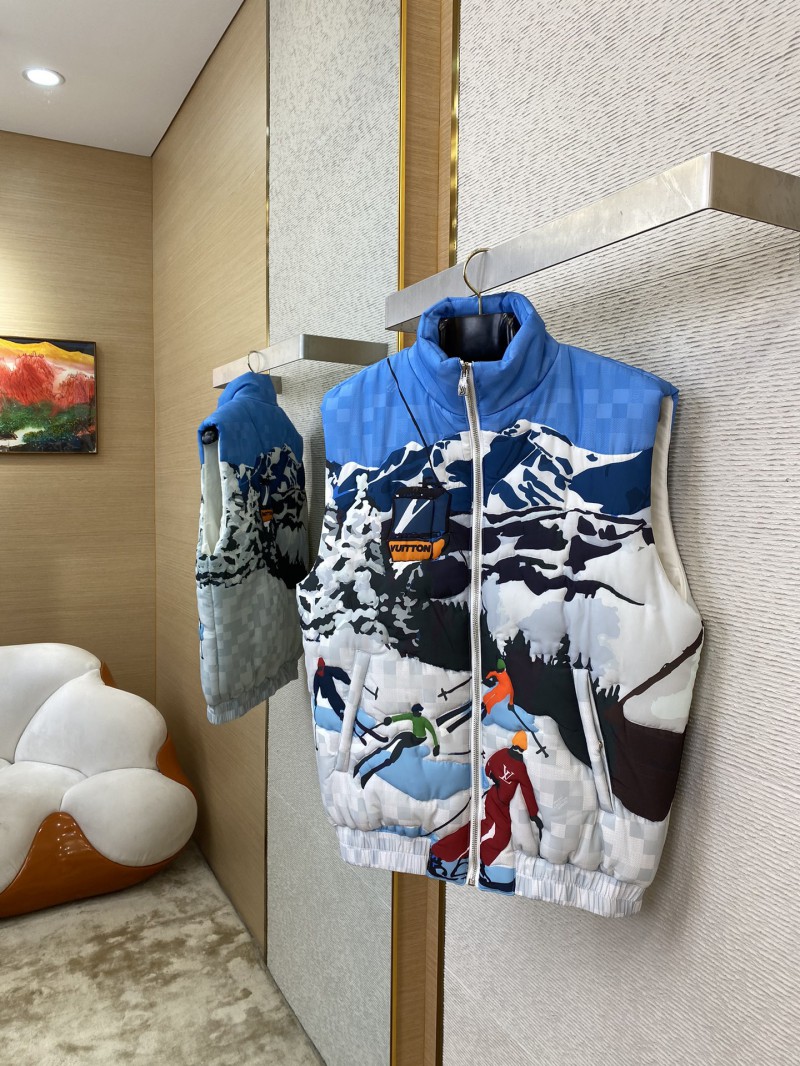 LV Ski Cotton Vest Jacket 2